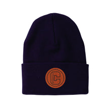 Load image into Gallery viewer, KNIT CUFF TOQUE - C100 - CLARESHOLM THUNDER - PATCH