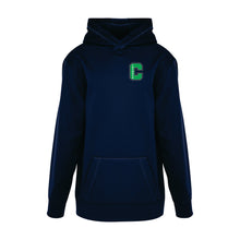 Load image into Gallery viewer, YOUTH PERFORMANCE HOODIE - ATCY2100 - CLARESHOLM THUNDER - EMB