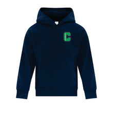 Load image into Gallery viewer, YOUTH EVERYDAY FLEECE HOODIE - ATCY2500 - CLARESHOLM THUNDER - EMB