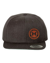 Load image into Gallery viewer, YP CLASSICS PRMIUM FLAT BILL SNAPBACK CAP - 6089M - FM MAVERICKS HOCKEY - PATCH