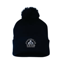 Load image into Gallery viewer, POM-POM CUFFED TOQUE - SP15 - FOOTHILLS YETIS - EMB