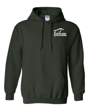 Load image into Gallery viewer, UNISEX GILDAN HOODED SWEATSHIRT - 18500 - PC DOLPHINS - HP