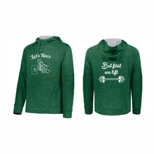 Load image into Gallery viewer, HOLLOWAY ALL-PRO PERFORMANCE FLEECE HOODIE - #223580 - LET'S RACE - HP "BUT FIRST WE LIFT"