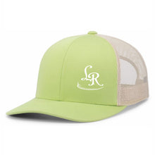 Load image into Gallery viewer, PACIFIC HEADWEAR TRUCKER SNAPBACK HAT - #104C - LET'S RACE - EMB LEFT PANEL