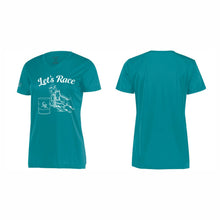 Load image into Gallery viewer, LADIES' HOLLOWAY MOMENTUM TEE - #222820 - LET'S RACE - HP