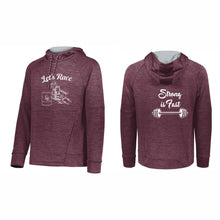 Load image into Gallery viewer, HOLLOWAY ALL-PRO PERFORMANCE FLEECE HOODIE - #223580 - LET'S RACE - HP "STRONG IS FAST"