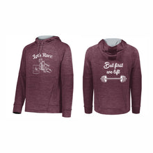 Load image into Gallery viewer, HOLLOWAY ALL-PRO PERFORMANCE FLEECE HOODIE - #223580 - LET'S RACE - HP "BUT FIRST WE LIFT"