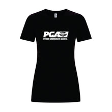Load image into Gallery viewer, LADIES' KOI ELEMENT RING SPUN TSHIRT - KOI8060L - POTATO GROWERS OF AB - HP FULL FRONT