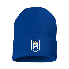 Load image into Gallery viewer, CUFFED TOQUE - SP12 - ROYALS BASEBALL - EMB "R-CROWN" LOGO