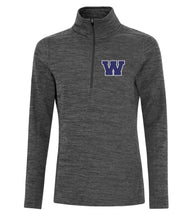 Load image into Gallery viewer, LADIES' DYNAMNIC HEATER FLEECE 1/2 ZIP SWEATSHIRT - WALSHE WEAR - EMB